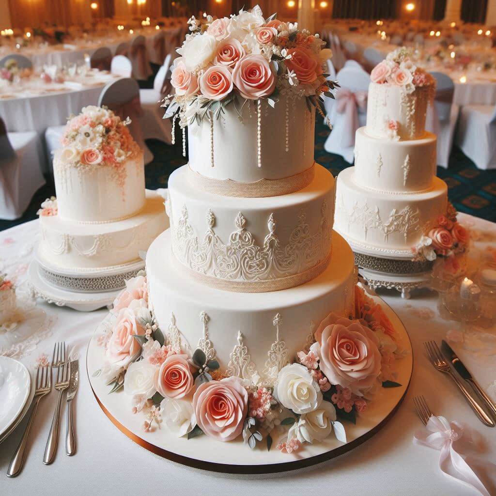 Hochzeitstorte Elegant